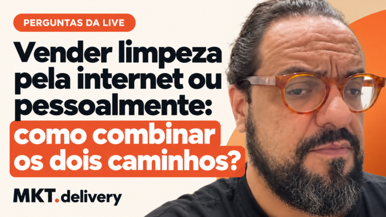 Thiago Kuin respondendo à pergunta: Vendas online ou contato presencial com o cliente?
