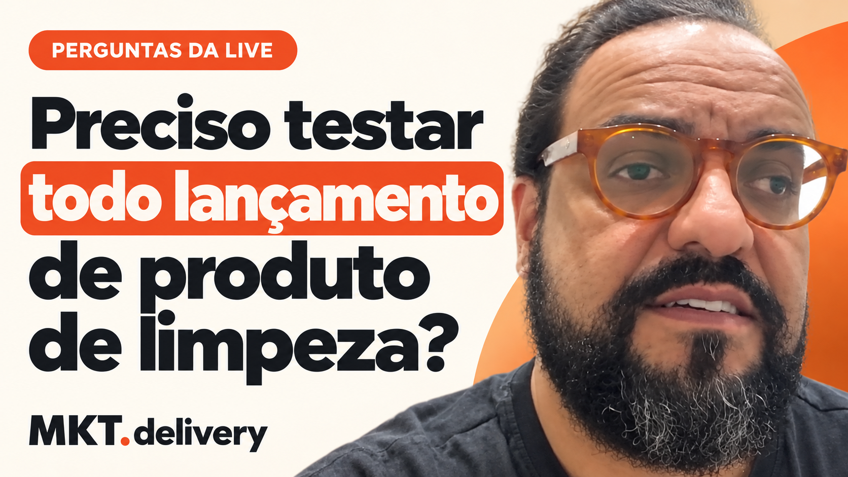 Thiago Kuin respondendo à pergunta: O lançamento de vários produtos que têm o mesmo efeito não atrapalha o prestador?