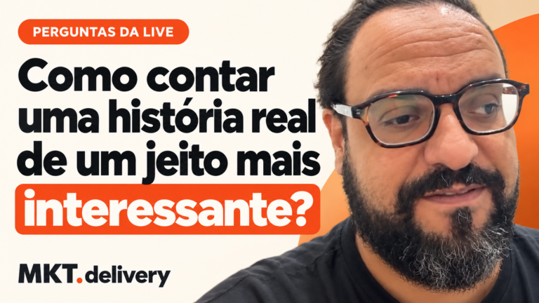 Thiago Kuin respondendo à pergunta: Como produzir conteúdo, por onde começar?