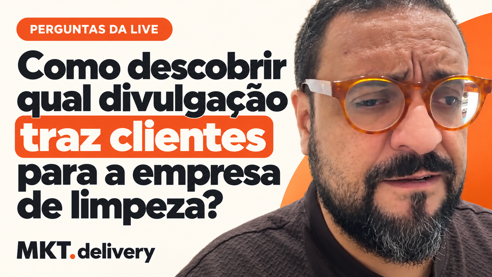 Thiago Kuin respondendo à pergunta: O movimento vai bem e depois os clientes somem: como melhorar para nao cair nisso?