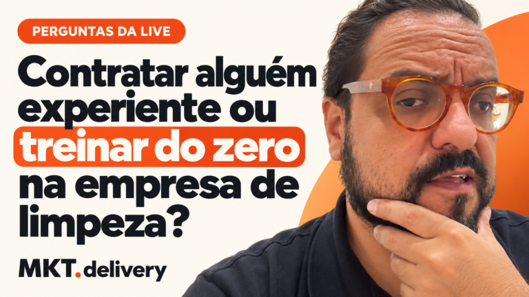 Thiago Kuin respondendo à pergunta: Vale a pena contratar um colaborador que já tem experiência ou treinar do zero?