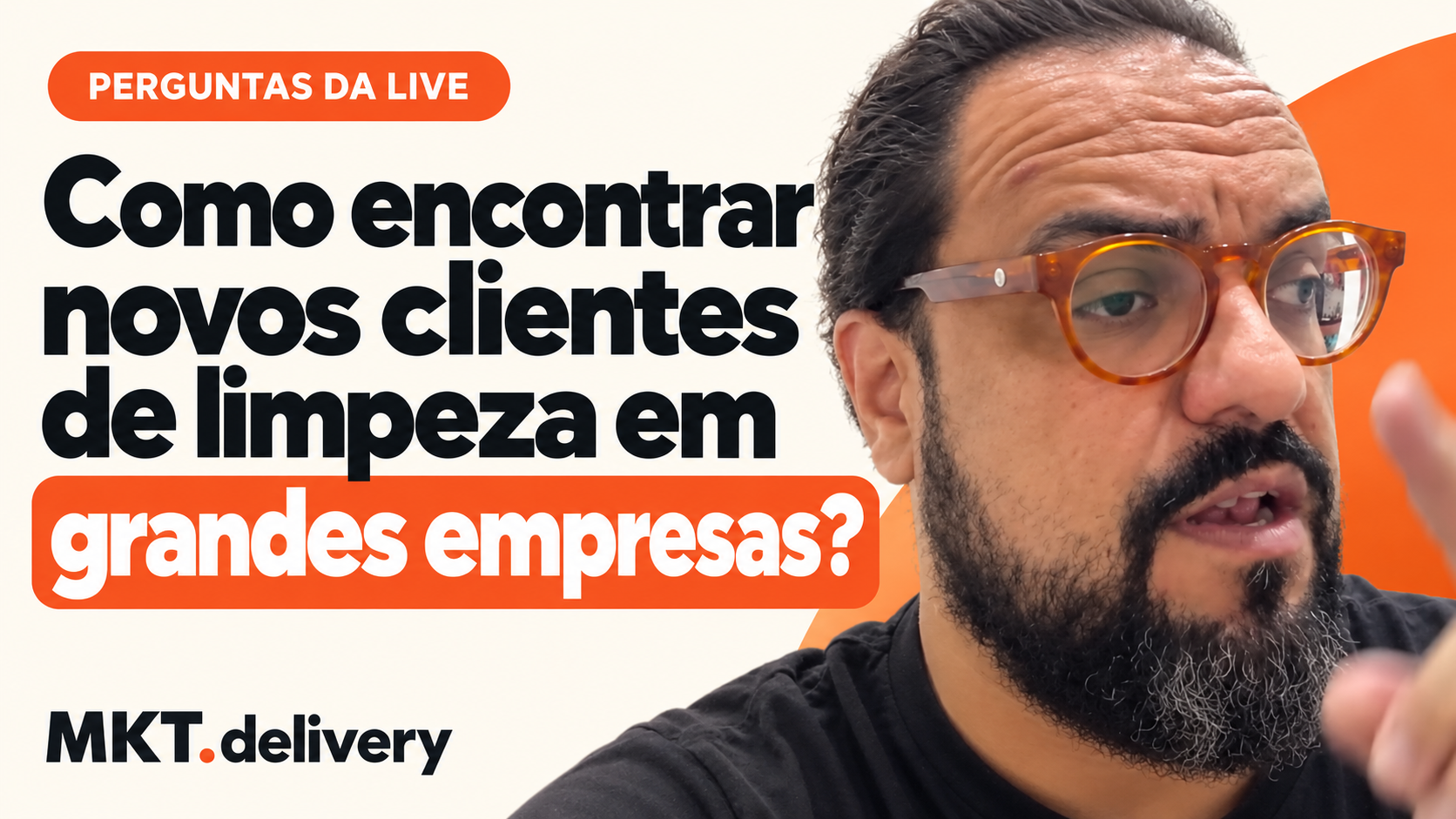 Thiago Kuin respondendo à pergunta: Qual caminho para vender meus serviços nas grandes empresas e a quem me reportar?