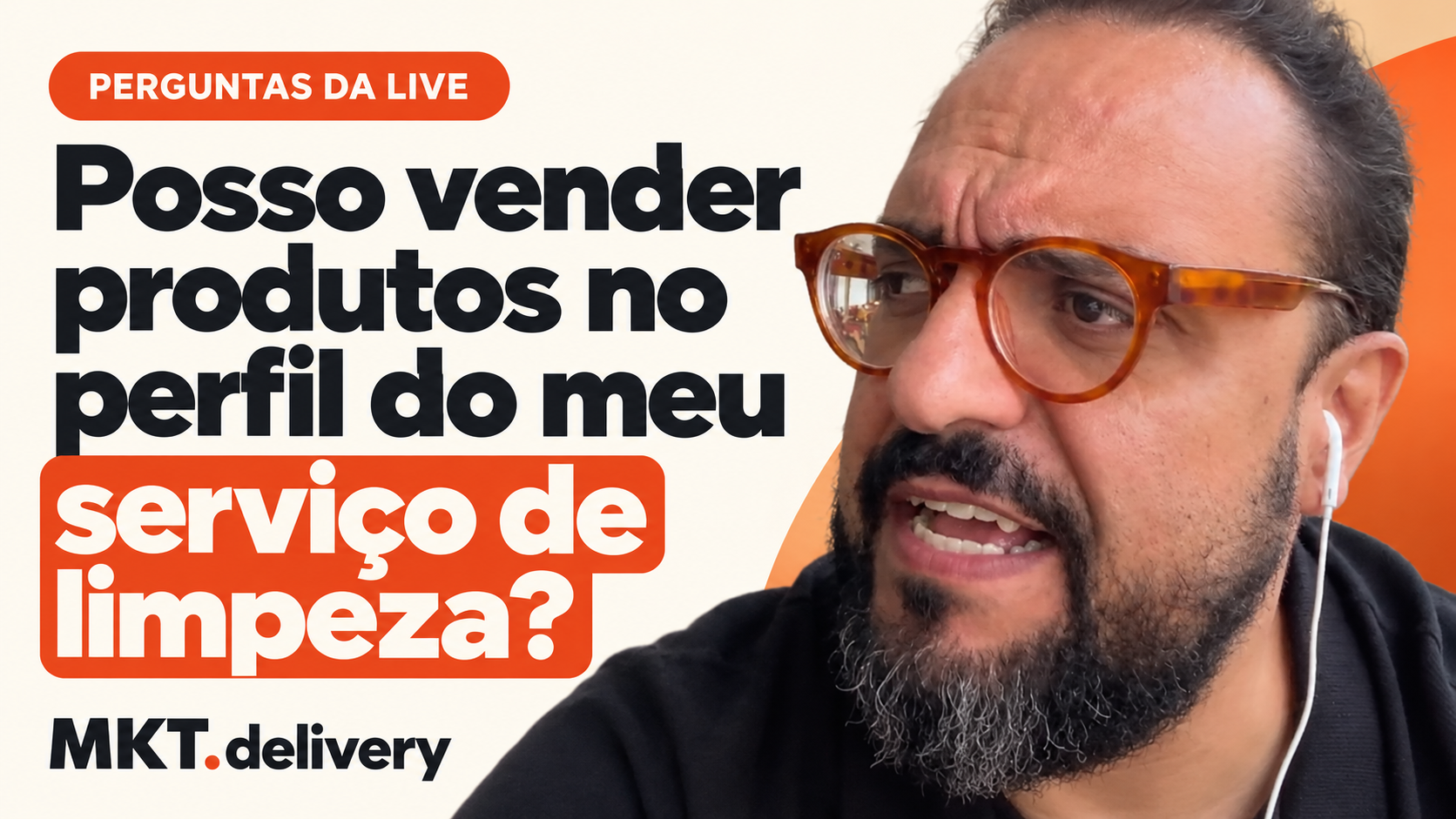 Thiago Kuin respondendo à pergunta: Divulgar a venda de produtos no meu perfil de serviços vai atrapalhar?