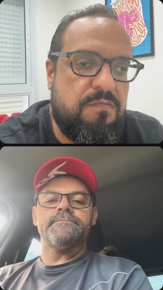 Thiago Kuin e Erivanio conversando sobre orçamentos na live de 09/01/2026.