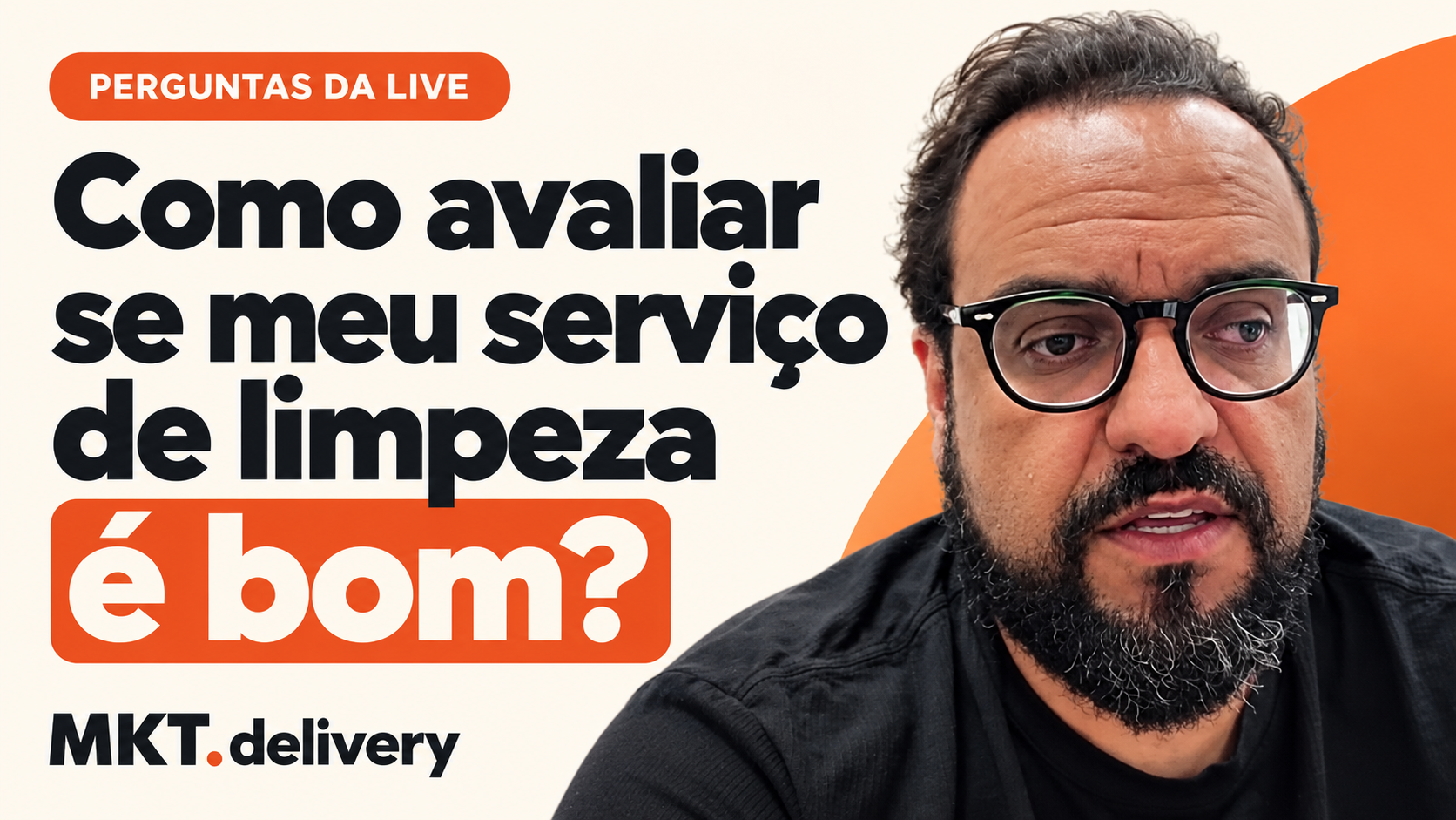 Thiago Kuin respondendo à pergunta: Como revisar a qualidade do serviço e da apresentação do negócio?