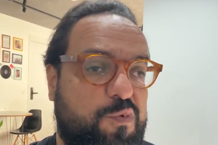 Thiago Kuin respondendo à pergunta que originou este artigo, em live no Instagram.